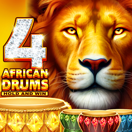 Play 4 African Drums online - 3 Oaks Gaming (Booongo) - Black Dragon Lab
