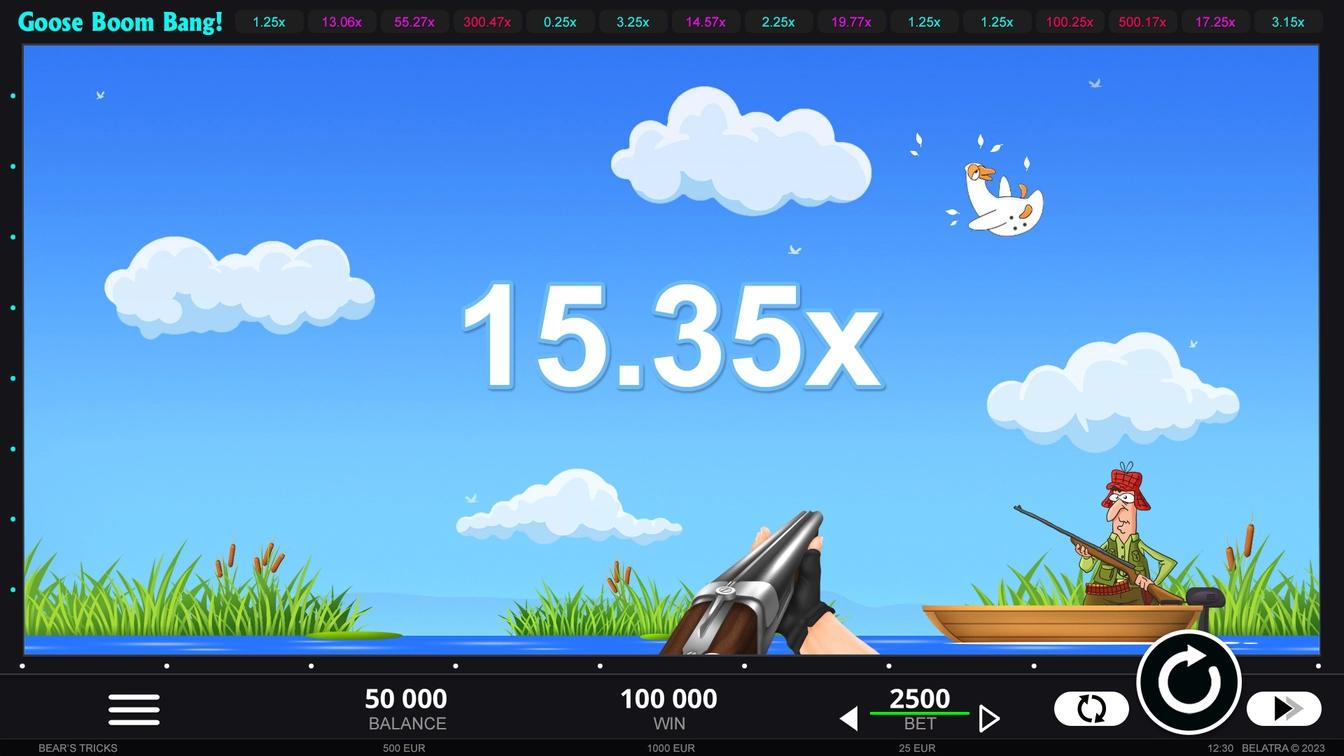Play Goose Boom Bang online - Belatra Games - Black Dragon Lab