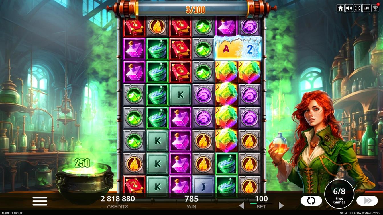 Play Make It Gold online - Belatra Games - Black Dragon Lab
