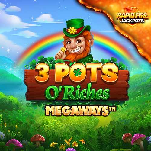 Play 3 Pots O' Riches Megaways Rapid Fire Jackpots online - Blueprint Gaming - Black Dragon Lab