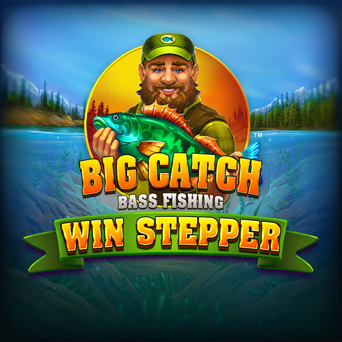 Play Big Catch Bass Fishing Win Stepper online - Blueprint Gaming - Black Dragon Lab
