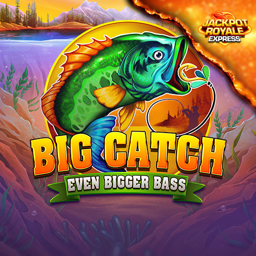 Play Big Catch Even Bigger Bass Jackpot Royale Express online - Blueprint Gaming - Black Dragon Lab