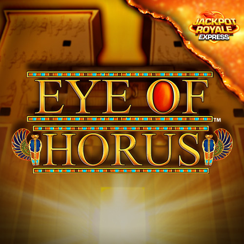 Play Eye of Horus Jackpot Royale Express online - Blueprint Gaming - Black Dragon Lab