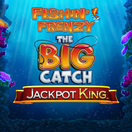 Play Fishin' Frenzy The Big Catch Jackpot King online - Blueprint Gaming - Black Dragon Lab