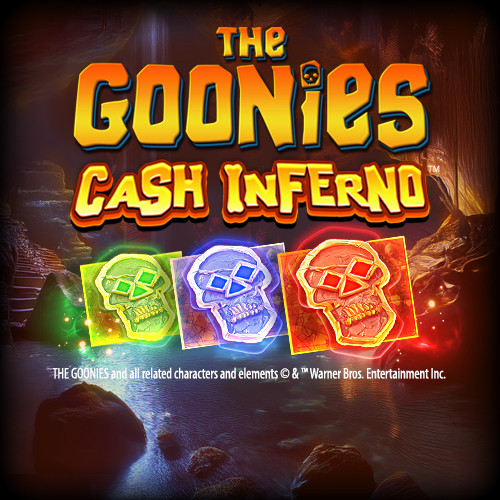 Play The Goonies Cash Inferno online - Blueprint Gaming - Black Dragon Lab