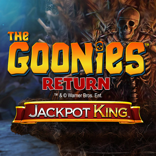 Play The Goonies Return Jackpot King online - Blueprint Gaming - Black Dragon Lab