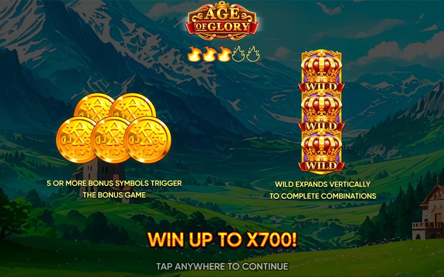 Play Age of Glory online - Endorphina - Black Dragon Lab