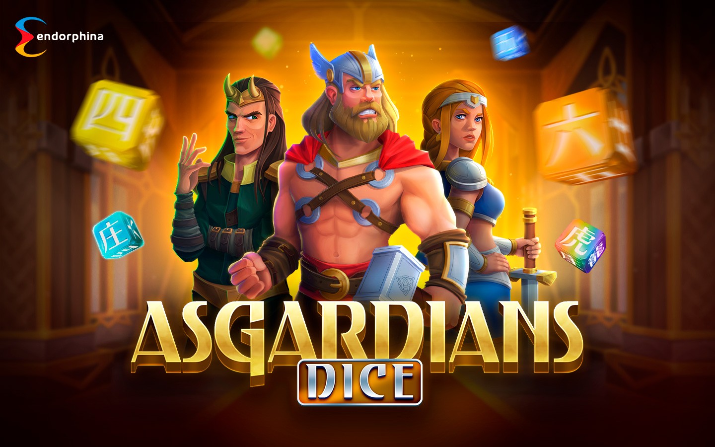 Play Asgardians Dice online - Endorphina - Black Dragon Lab