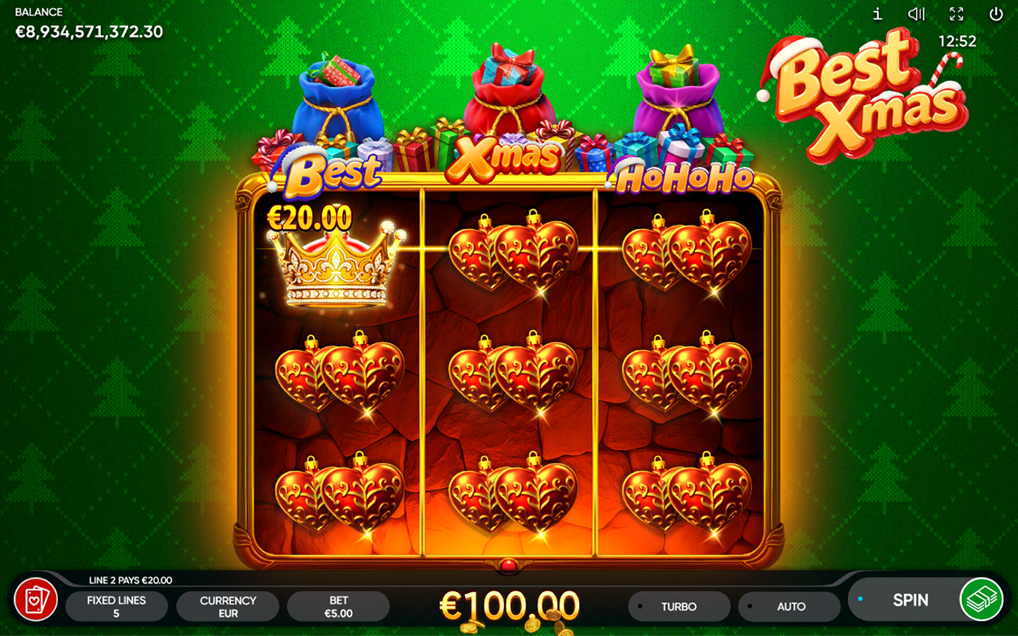 Play Best Xmas online - Endorphina - Black Dragon Lab