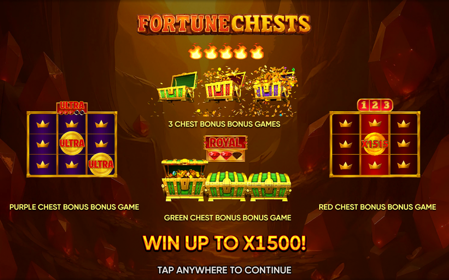 Play Fortune Chests online - Endorphina - Black Dragon Lab
