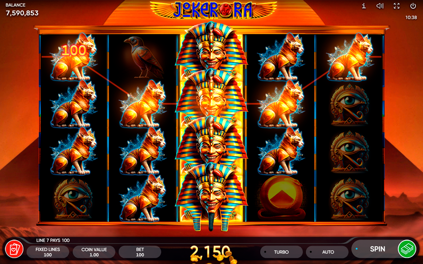 Play Joker Ra online - Endorphina - Black Dragon Lab