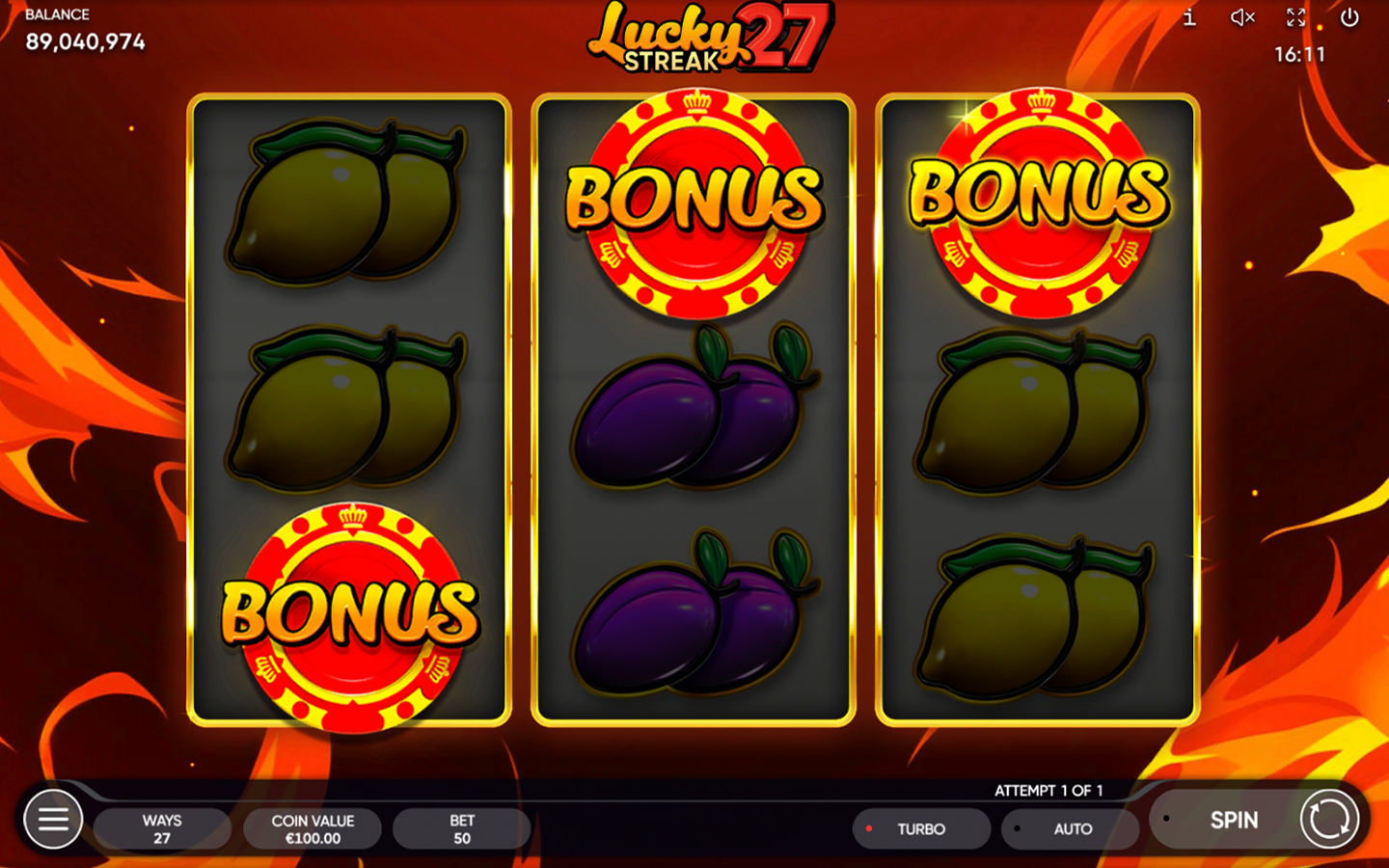 Play Lucky Streak 27 online - Endorphina - Black Dragon Lab