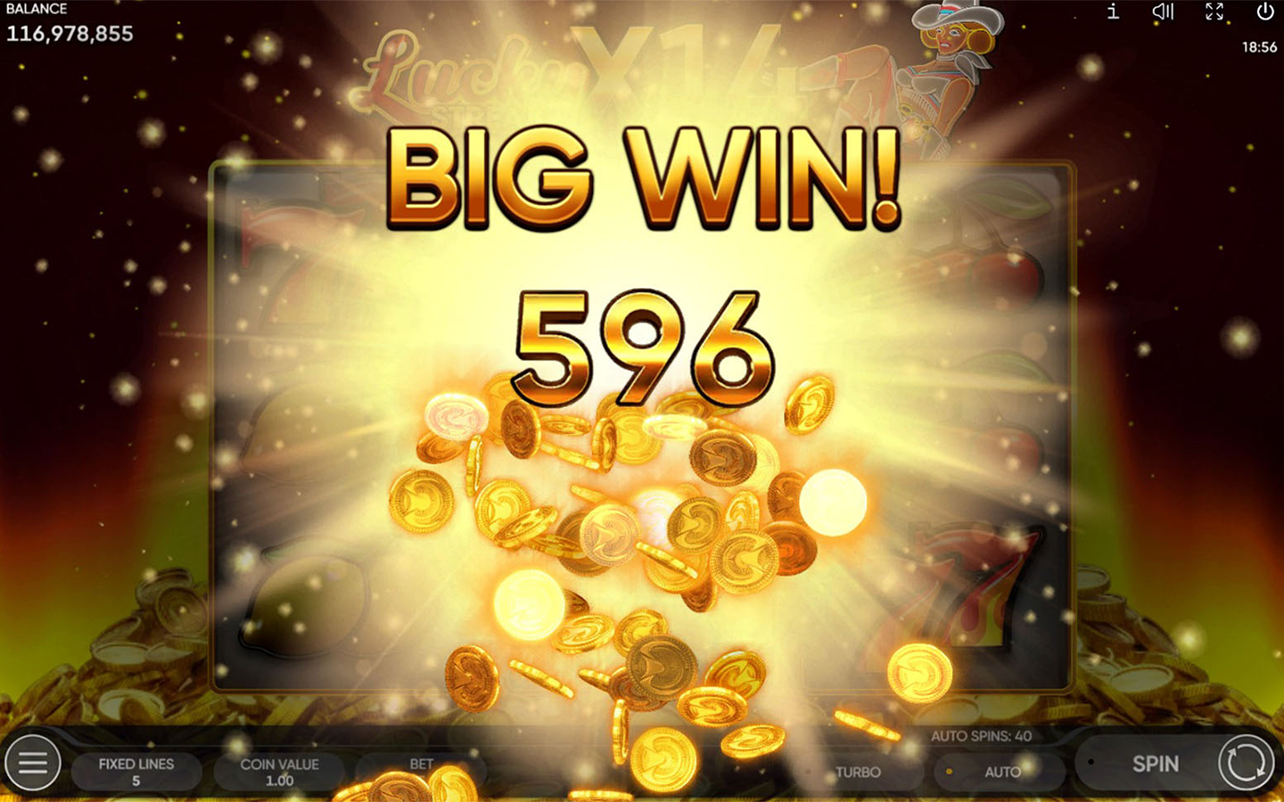 Play Lucky Streak X online - Endorphina - Black Dragon Lab