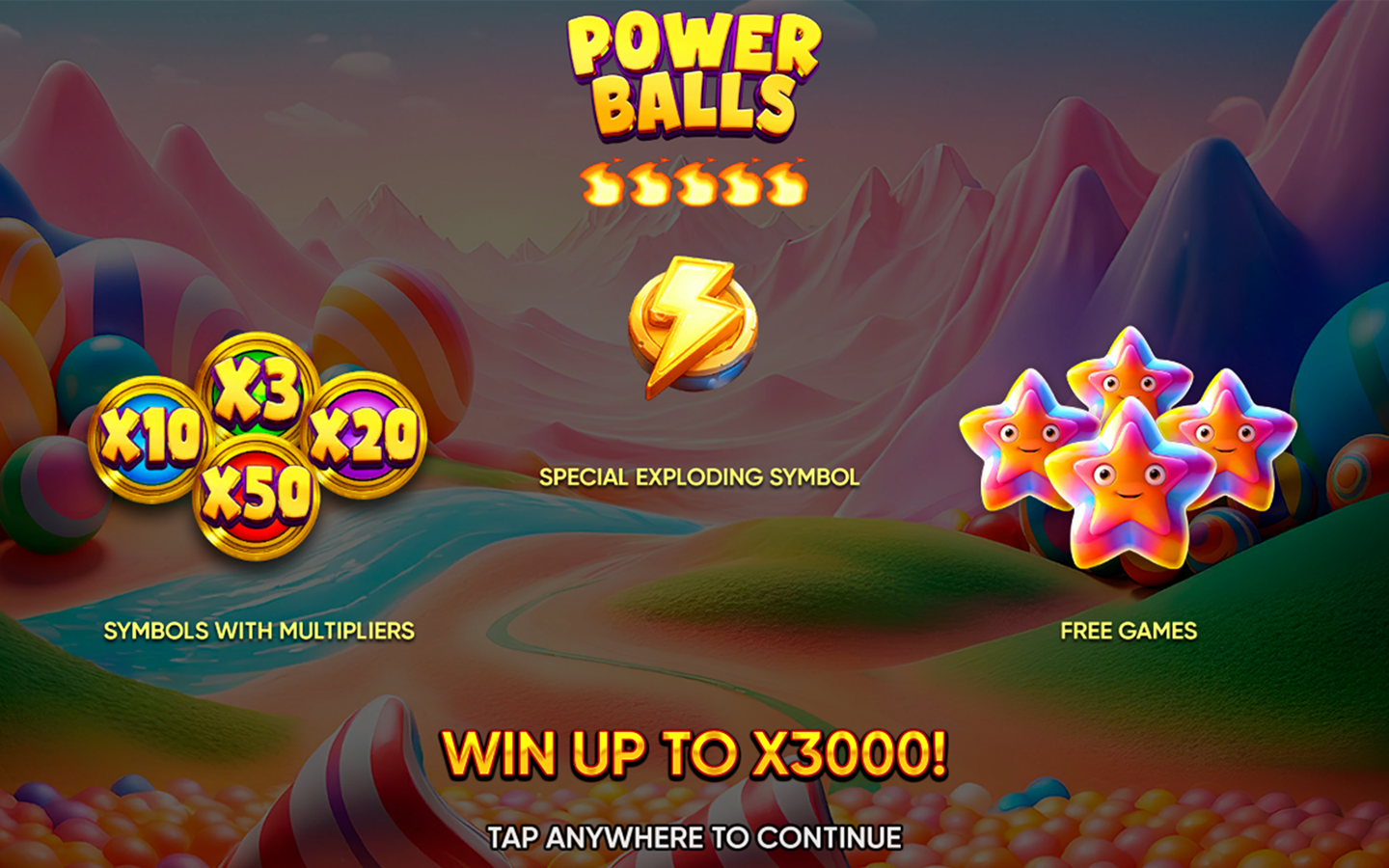 Play Power Balls online - Endorphina - Black Dragon Lab