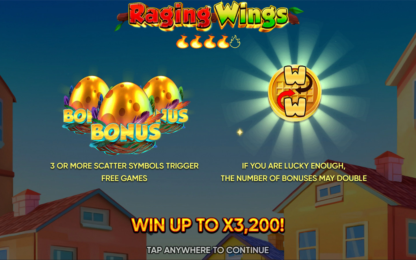 Play Raging Wings online - Endorphina - Black Dragon Lab