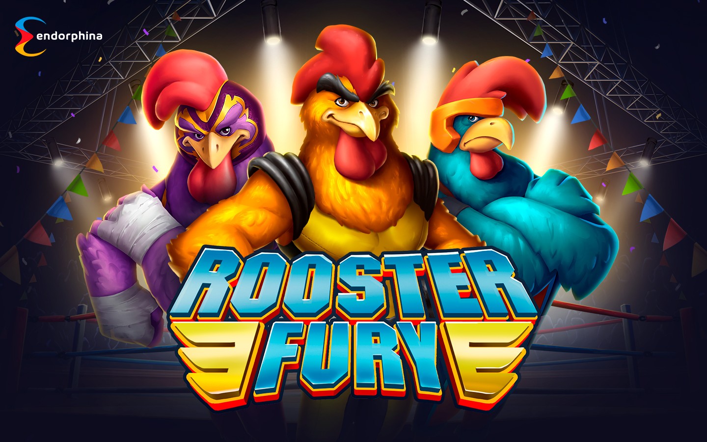 Play Rooster Fury online - Endorphina - Black Dragon Lab
