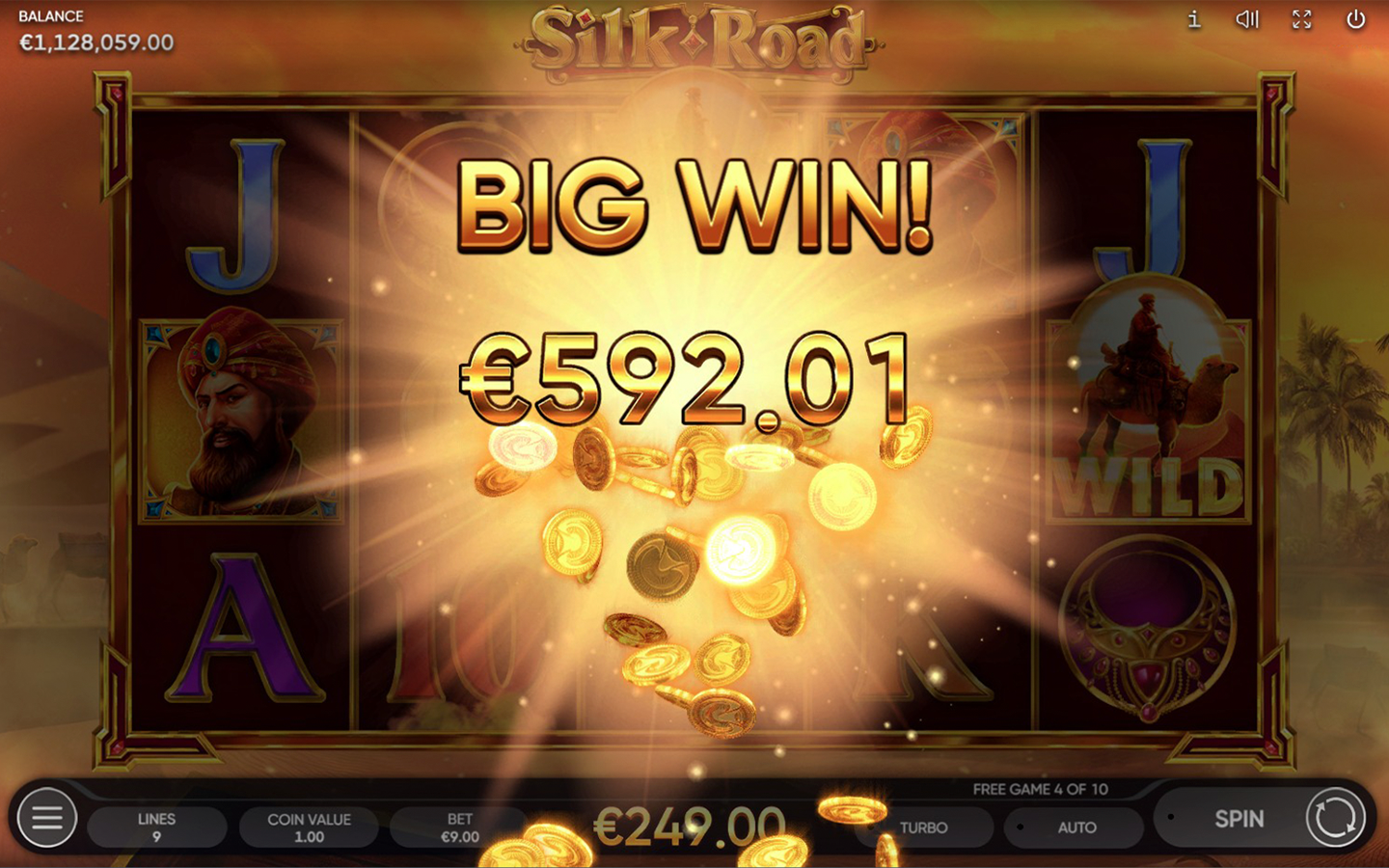 Play Silk Road online - Endorphina - Black Dragon Lab