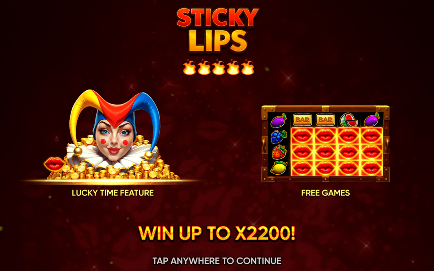 Play Sticky Lips online - Endorphina - Black Dragon Lab