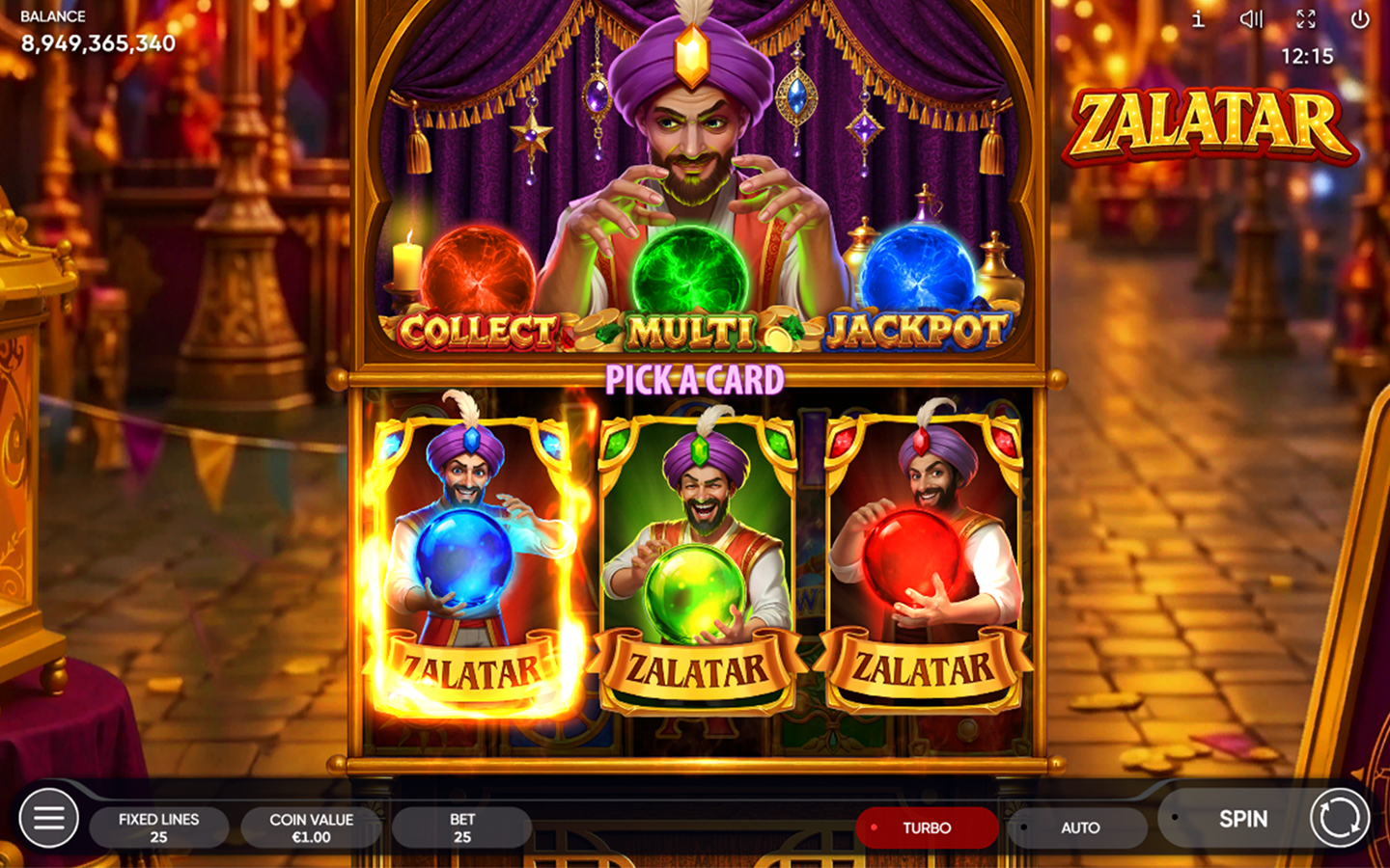 Play Zalatar online - Endorphina - Black Dragon Lab