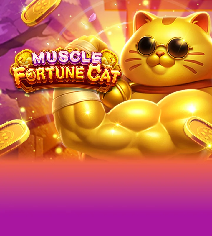Play MUSCLE FORTUNE CAT online - FA CHAI Gaming - Black Dragon Lab