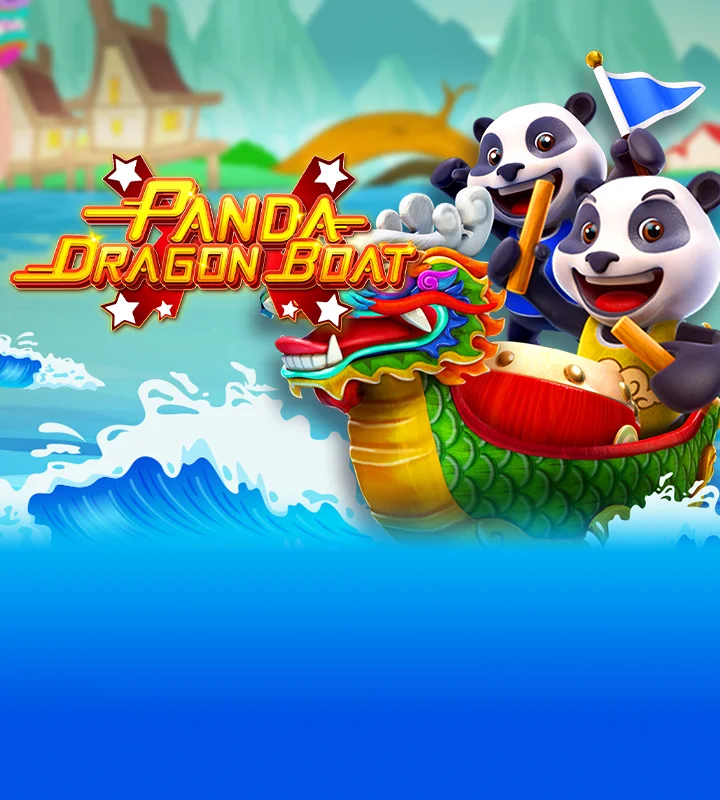 Play PANDA DRAGON BOAT online - FA CHAI Gaming - Black Dragon Lab