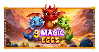 Play 3 Magic Eggs online - Pragmatic Play - Black Dragon Lab