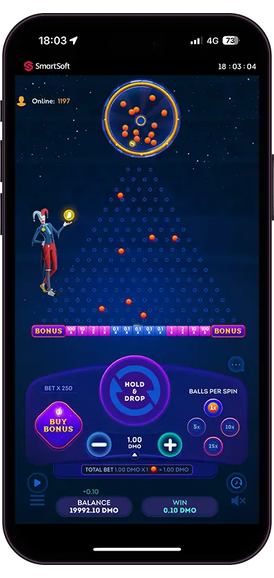 Play 4 Bonuses Bonanza online - SmartSoft Gaming - Black Dragon Lab