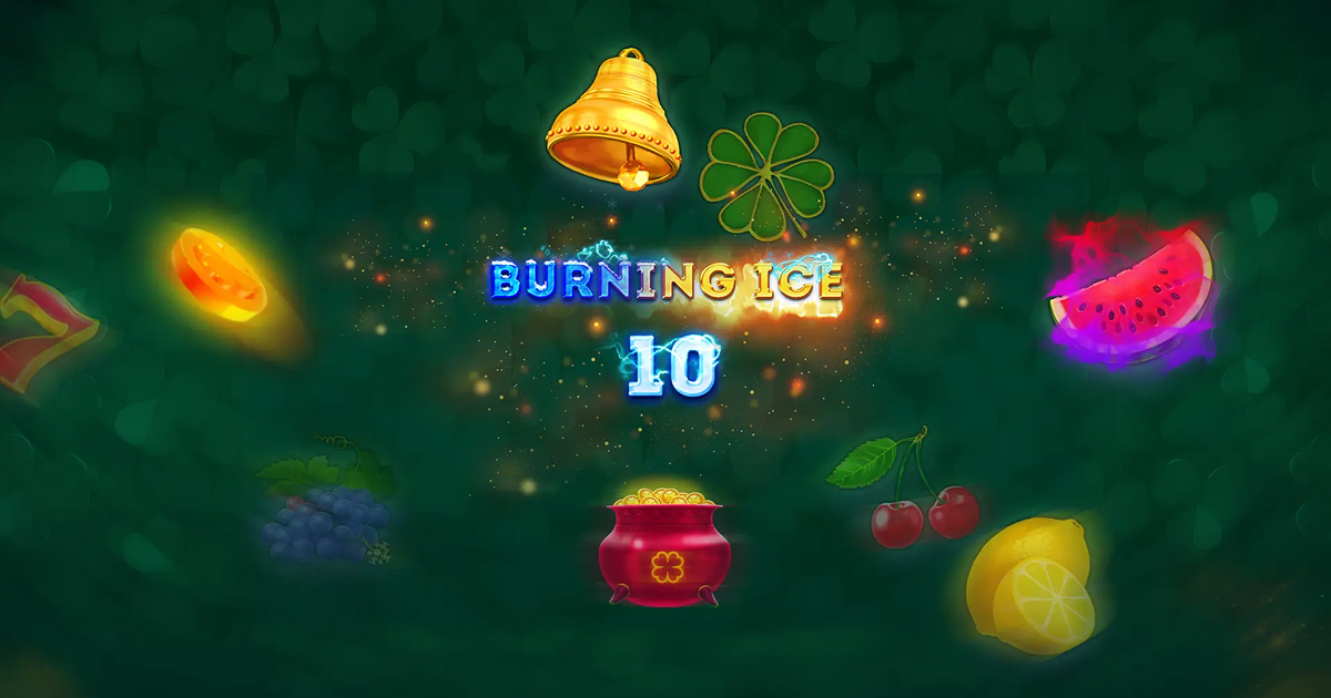 Play Burning Ice 10 online - SmartSoft Gaming - Black Dragon Lab