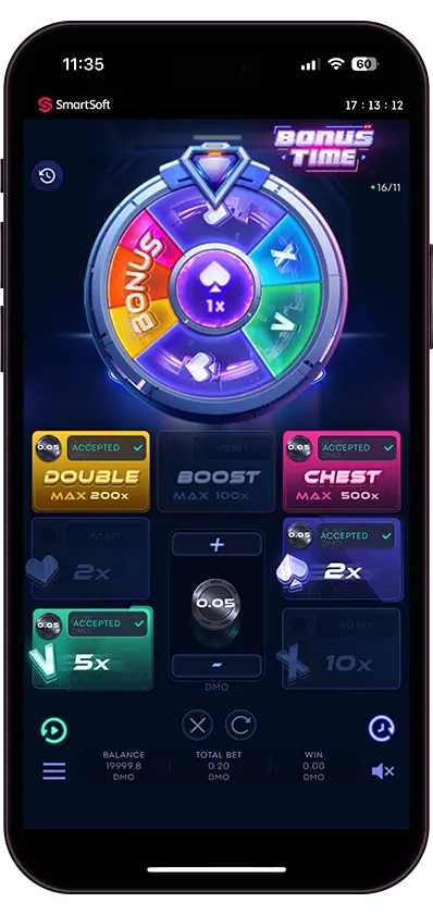 Play Bonus Time online - SmartSoft Gaming - Black Dragon Lab
