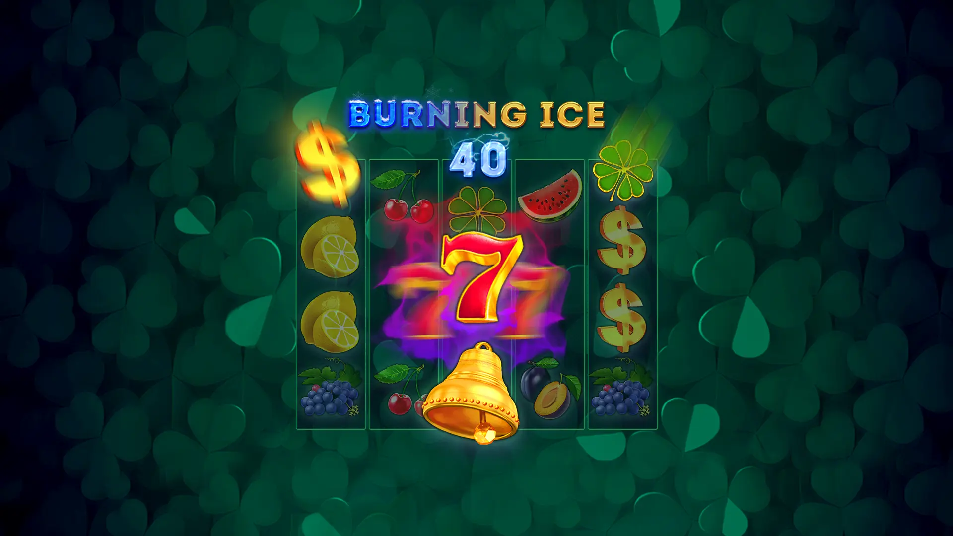 Play Burning Ice 40 online - SmartSoft Gaming - Black Dragon Lab
