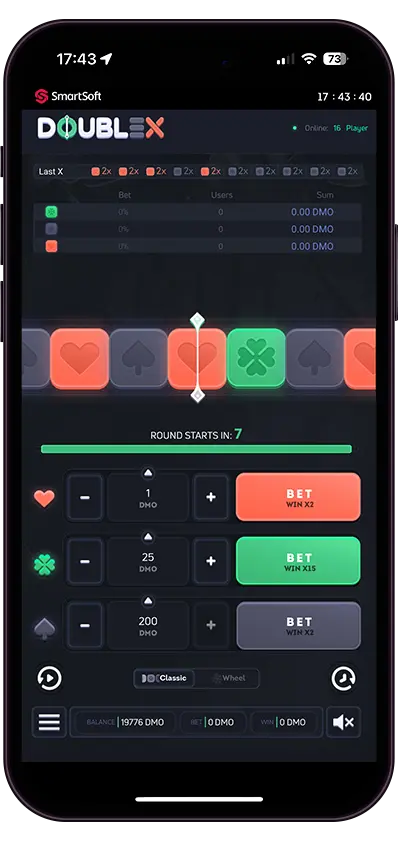 Play Double X online - SmartSoft Gaming - Black Dragon Lab