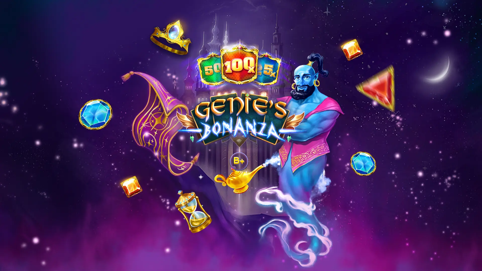 Play Genie's Bonanza online - SmartSoft Gaming - Black Dragon Lab