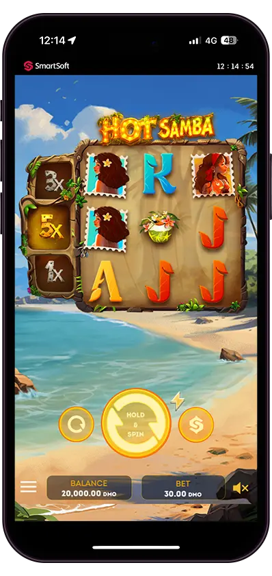 Play Hot Samba online - SmartSoft Gaming - Black Dragon Lab