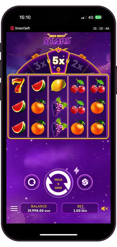 Play Wild Multi Stars online - SmartSoft Gaming - Black Dragon Lab