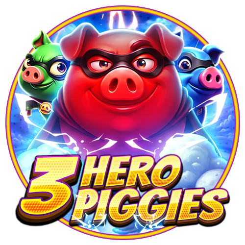 Play 3 Hero Piggies online - Spinomenal - Black Dragon Lab
