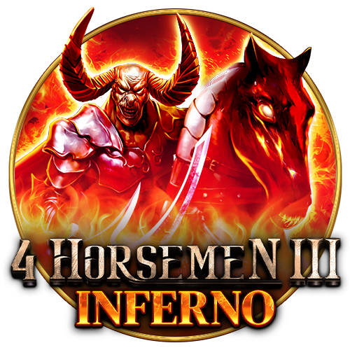 Play 4 Horsemen III – Inferno online - Spinomenal - Black Dragon Lab