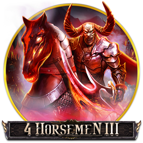 Play 4 Horsemen III online - Spinomenal - Black Dragon Lab