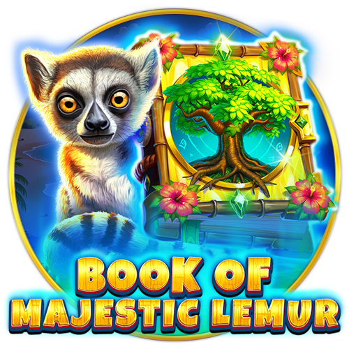 Play Book Of Majestic Lemur online - Spinomenal - Black Dragon Lab