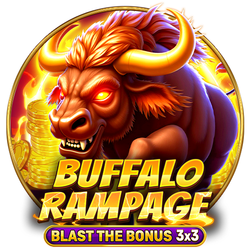 Play Buffalo Rampage – Blast The Bonus 3×3 online - Spinomenal - Black Dragon Lab