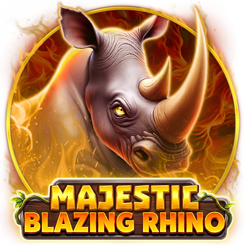 Play Majestic Blazing Rhino online - Spinomenal - Black Dragon Lab