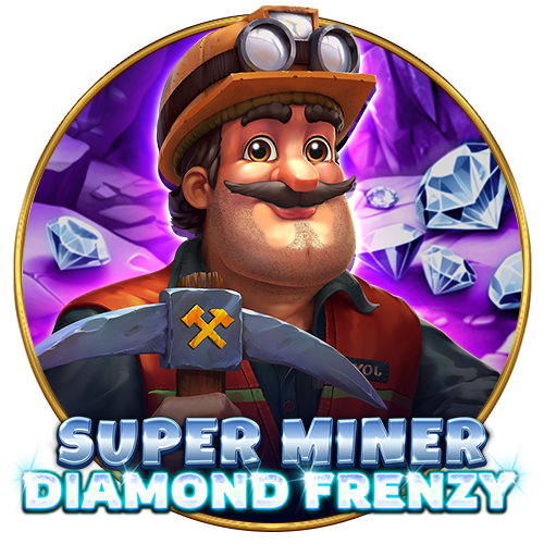 Play Super Miner – Diamond Frenzy online - Spinomenal - Black Dragon Lab