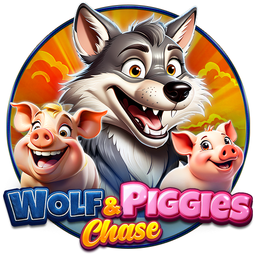 Play Wolf & Piggies Chase online - Spinomenal - Black Dragon Lab