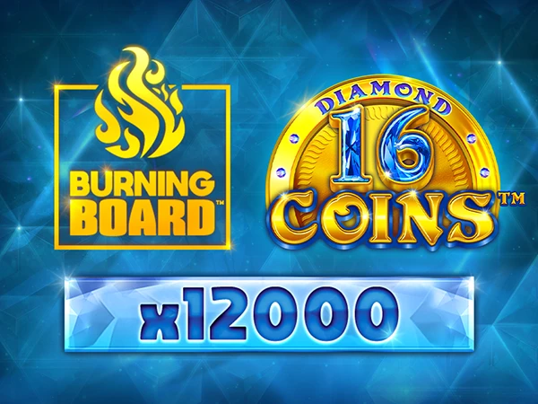 Play 16 Coins™ Diamond Burning Board™ online - Wazdan - Black Dragon Lab