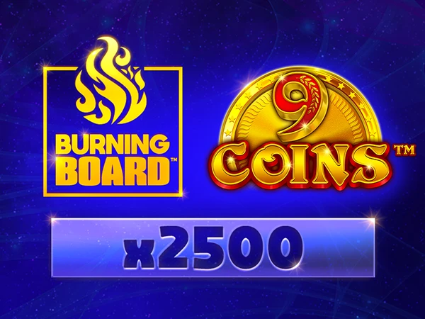Play 9 Coins™ Burning Board™ online - Wazdan - Black Dragon Lab