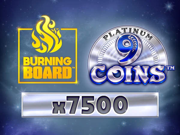 Play 9 Coins™ Platinum Burning Board™ online - Wazdan - Black Dragon Lab