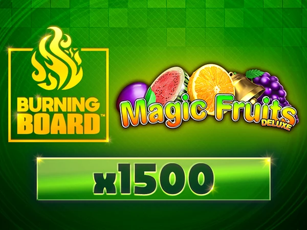 Play Magic Fruits Deluxe Burning Board™ online - Wazdan - Black Dragon Lab