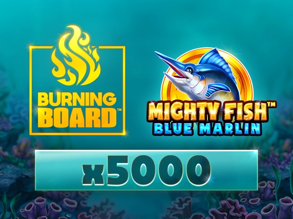 Play Mighty Fish™: Blue Marlin Burning Board™ online - Wazdan - Black Dragon Lab