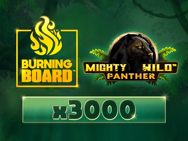 Play Mighty Wild™: Panther Burning Board™ online - Wazdan - Black Dragon Lab